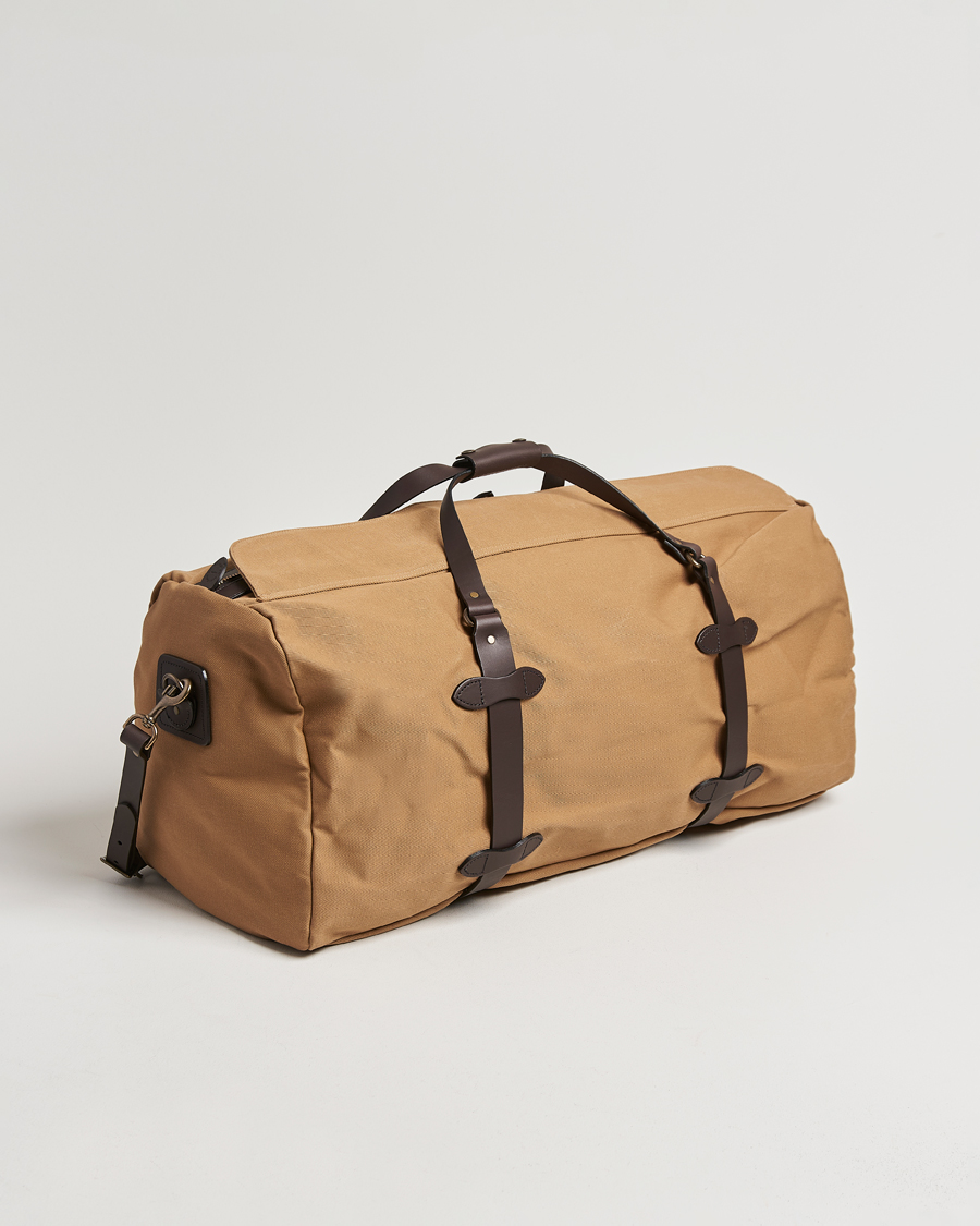 Mies |  | Filson | Rugged Twill Duffle Large Tan