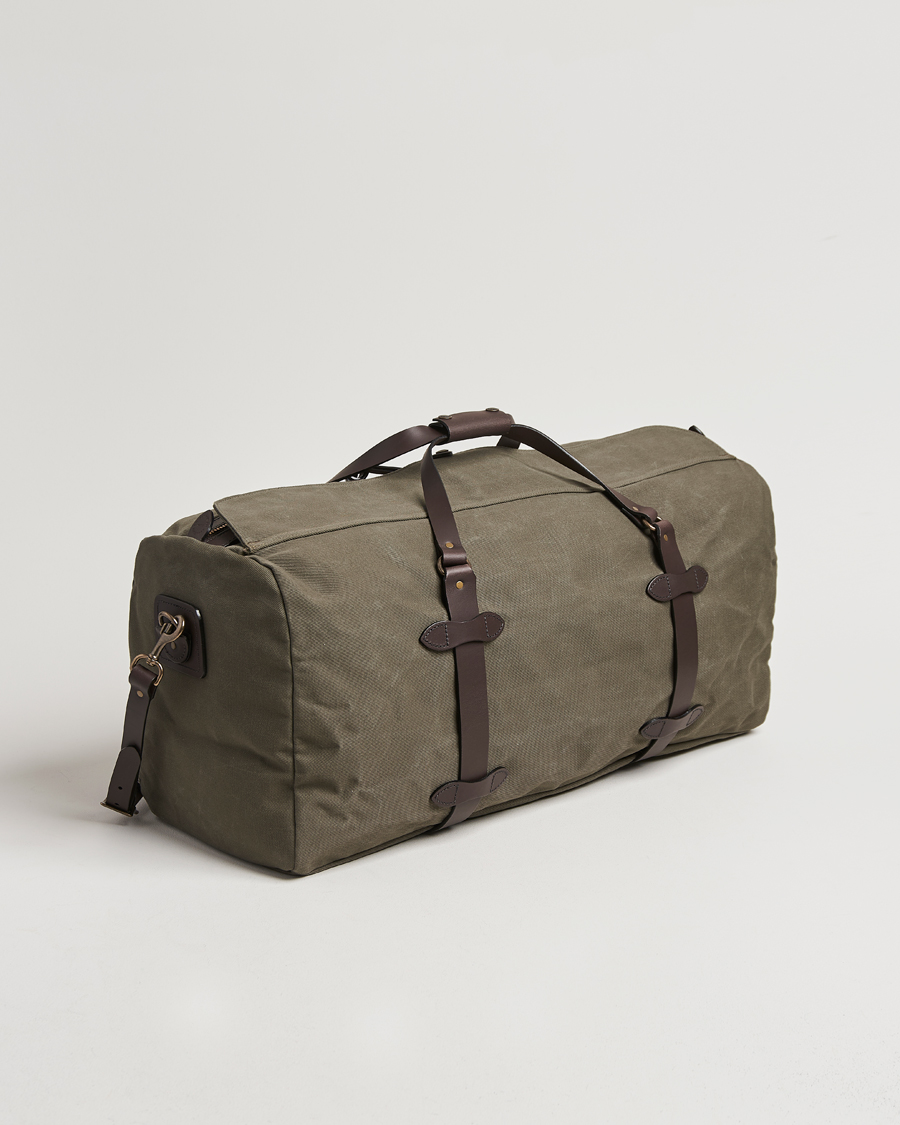 Mies |  | Filson | Rugged Twill Duffle Large Otter Green