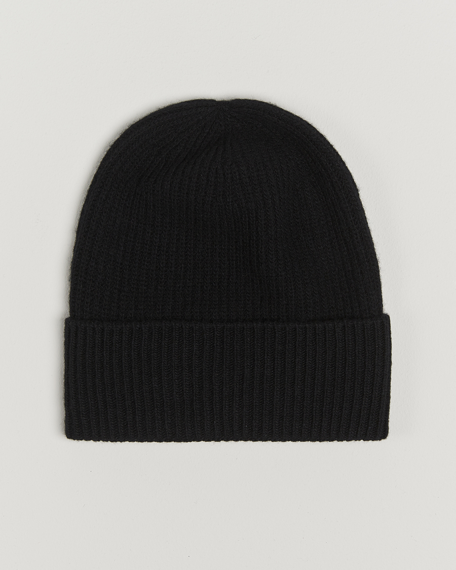 Mies |  | Moncler | Cashmere Beanie Black