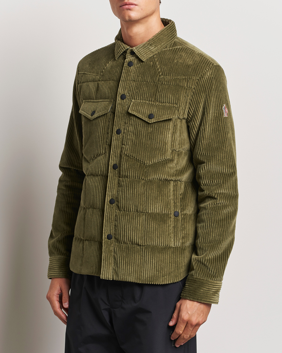 Mies |  | Moncler Grenoble | Gelt Corduroy Shirt Jacket Olive