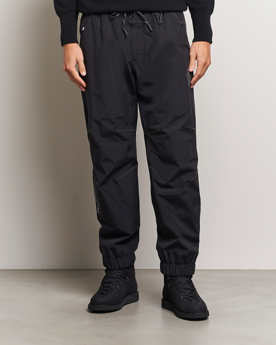 Mies |  | Moncler Grenoble | Nylon Drawstring Trousers Black