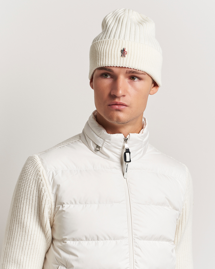 Mies |  | Moncler Grenoble | Beretto Beanie Off White