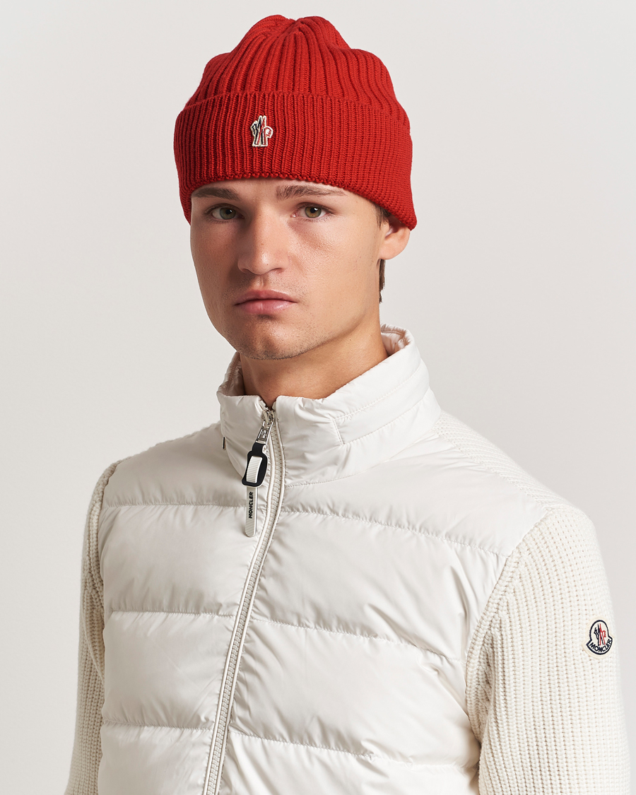 Mies |  | Moncler Grenoble | Beretto Beanie Red