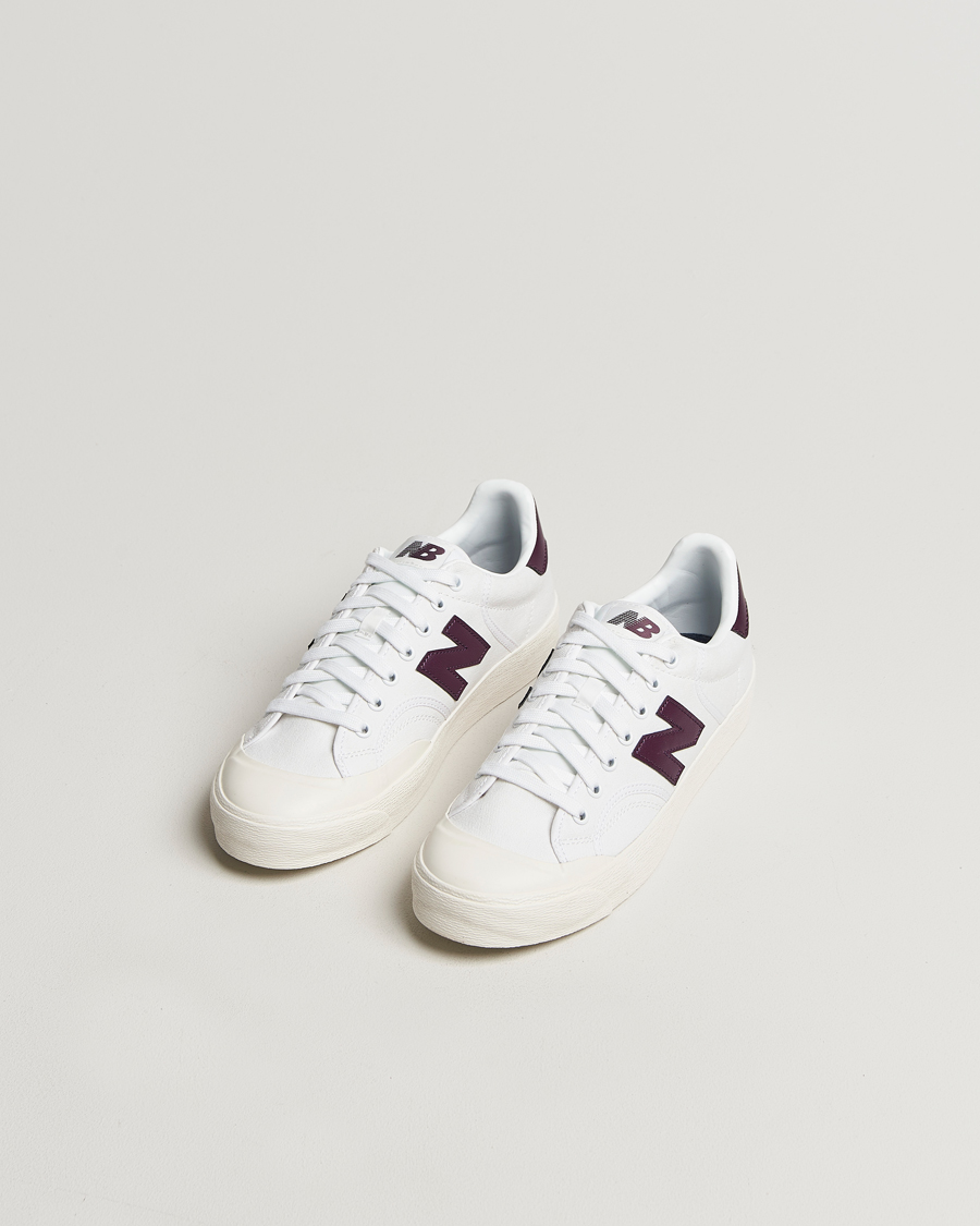 Mies |  | New Balance | B100 Sneakers White/Burgundy