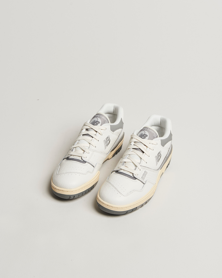 Mies |  | New Balance | 550 Retro Tennis Sneakers White/Grey