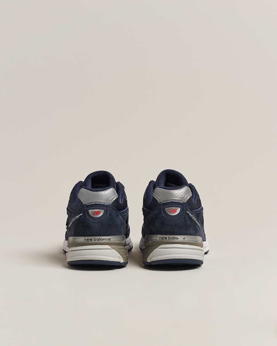 Mies | Mokkakengät | New Balance Made In US & UK | New Balance Made in USA 990v4 Sneakers Navy