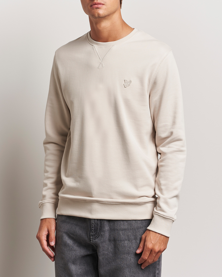 Mies |  | Lyle & Scott | Tonal Eagle Crew Neck Sweatshirt Cove