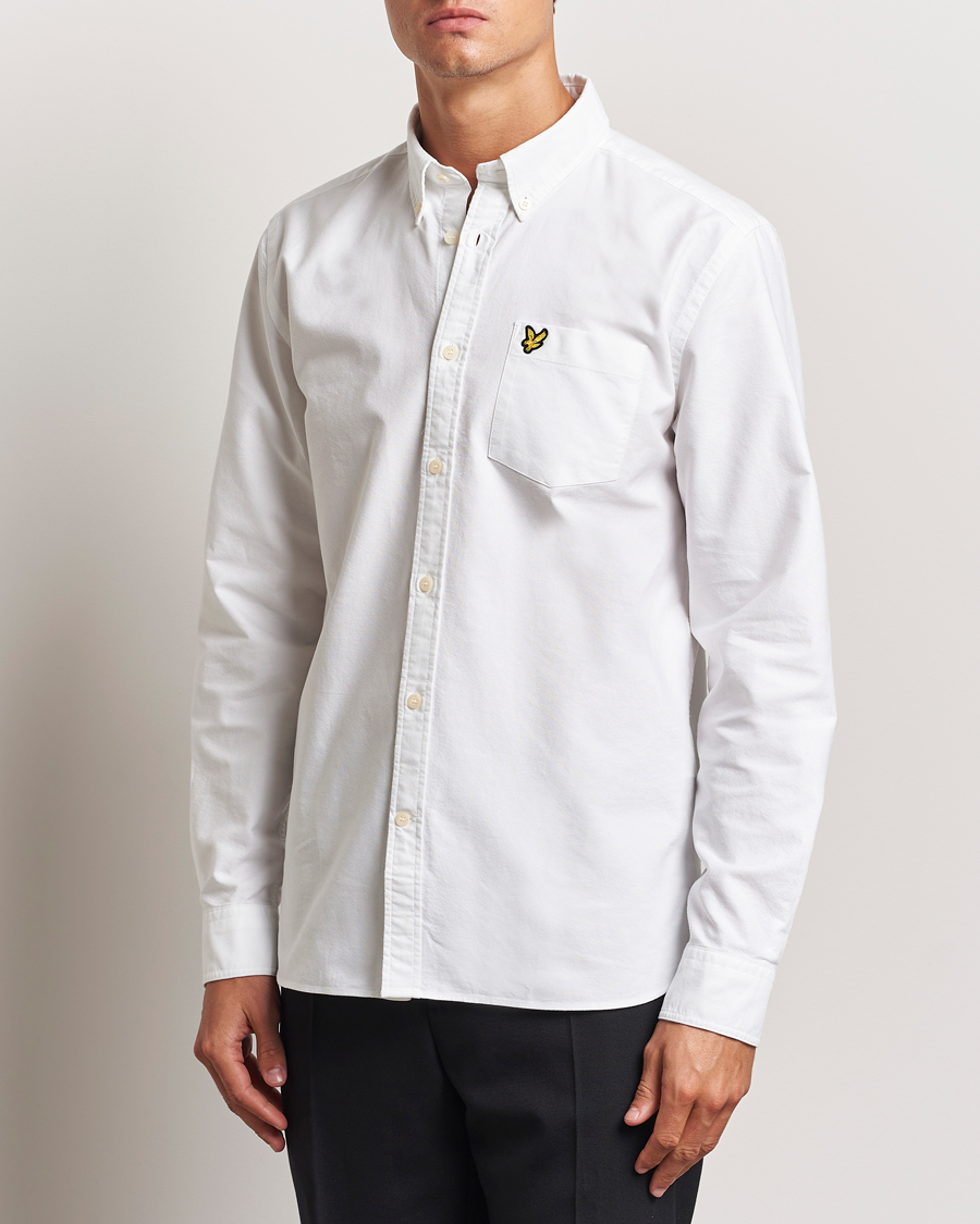 Mies |  | Lyle & Scott | Lightweight Oxford Shirt White