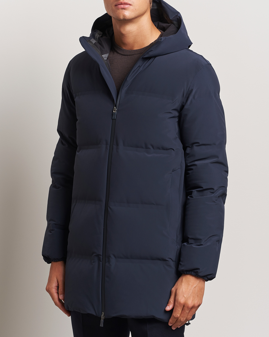 Mies |  | Herno | Laminar Stretch Down Parka Navy