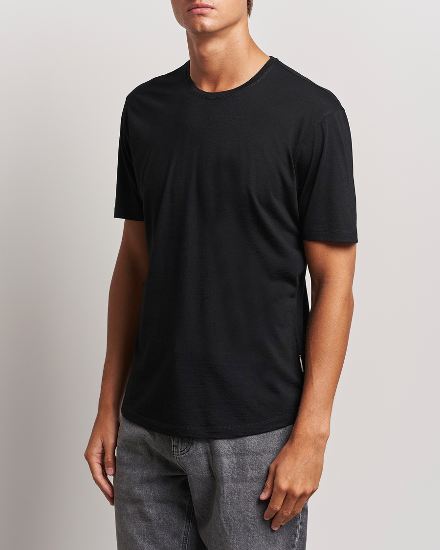 Mies |  | Orlebar Brown | OB Lux Merino T-Shirt Black