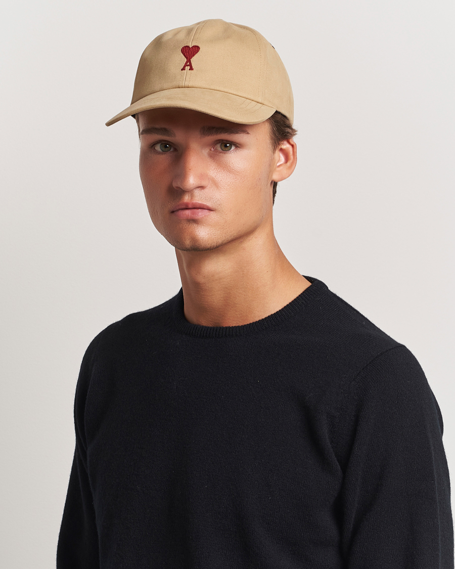 Mies |  | AMI | Heart Logo Cap Sand