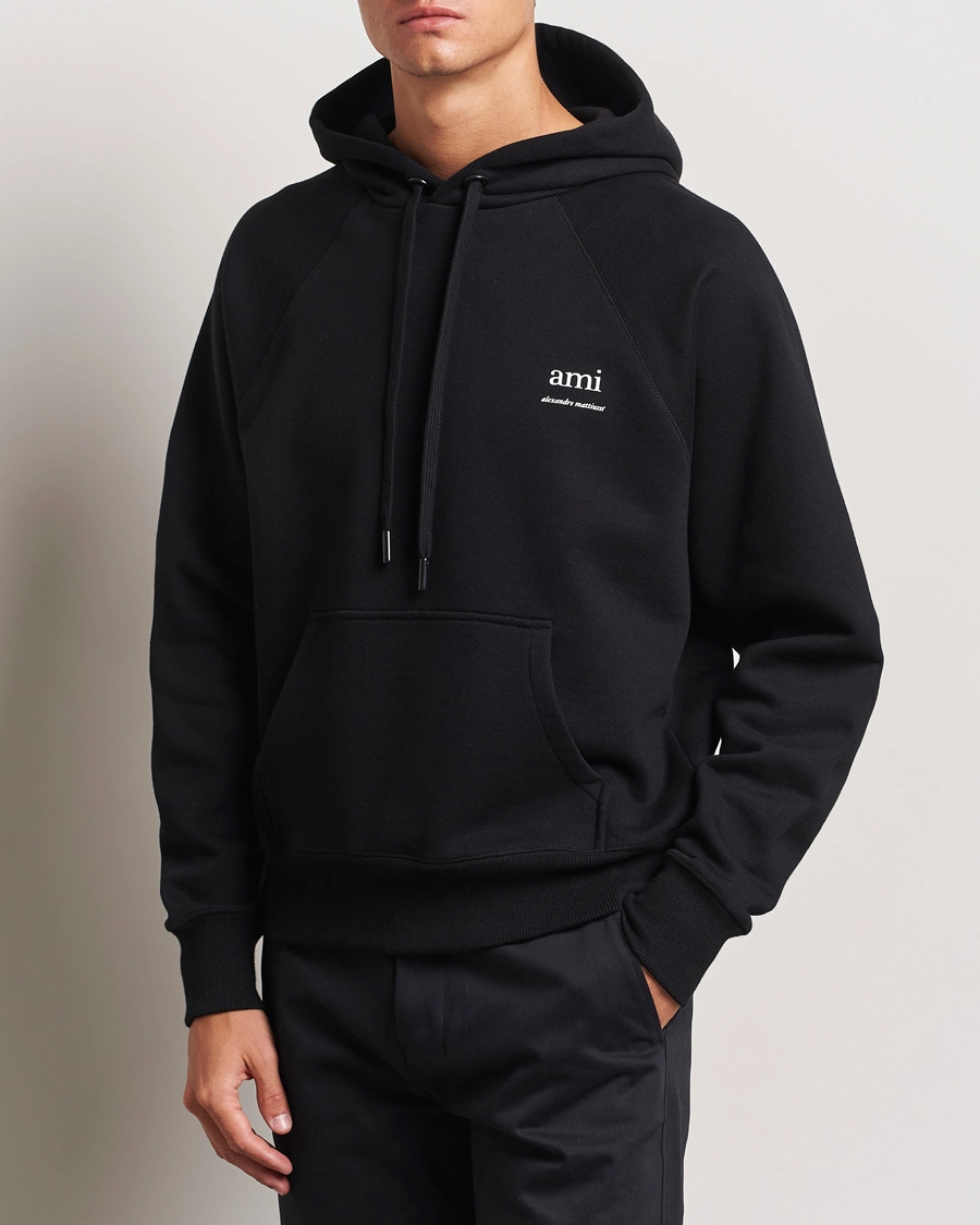 Mies |  | AMI | Logo Hoodie Black