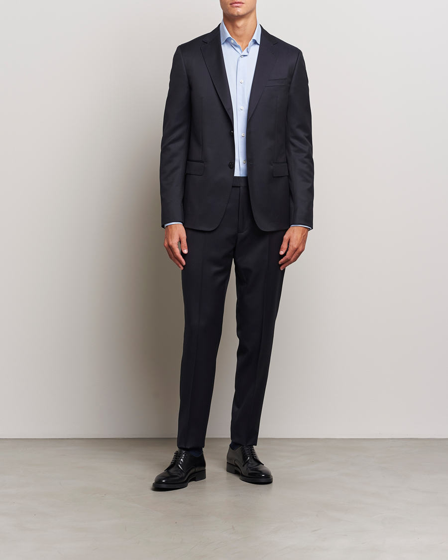 Mies |  | Zegna | Tailored Wool Suit Midnight