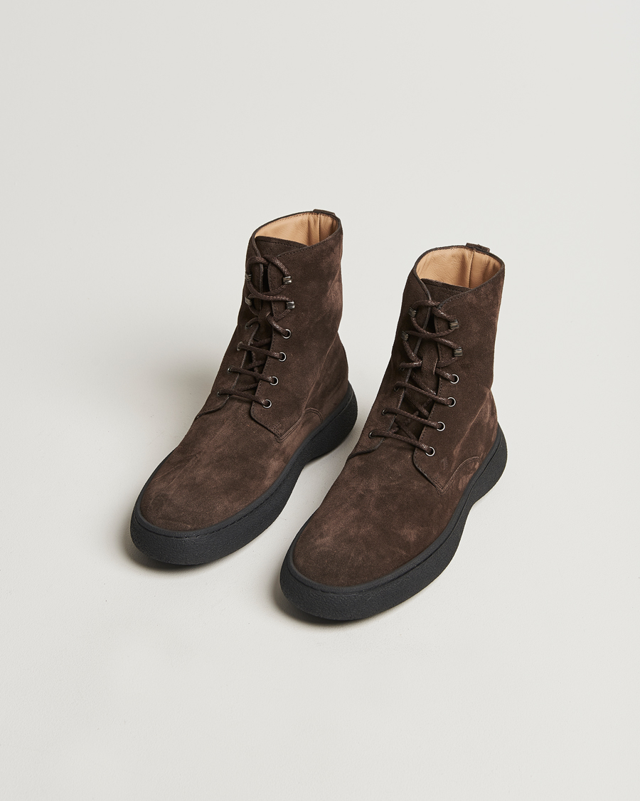 Mies |  | Tod\'s | Gommino Winter Boots Dark Brown Suede