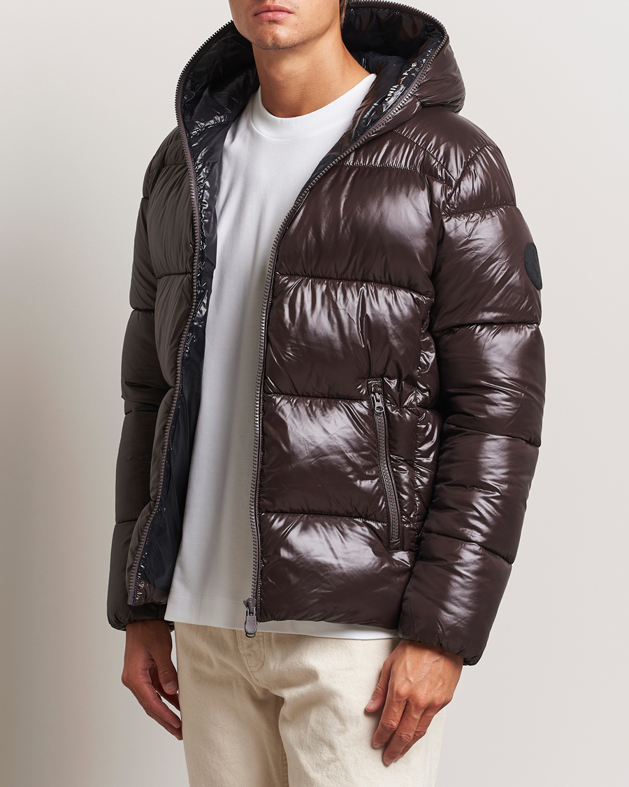 Mies |  | Save The Duck | Edgard Padded Puffer Brown Black