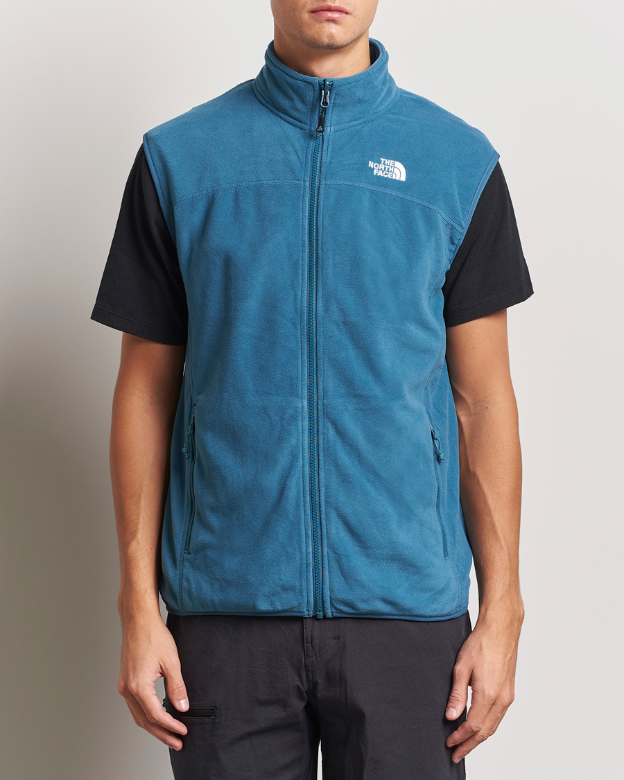 Mies |  | The North Face | 100 Glacier Fleece Vest Midnight Petrol