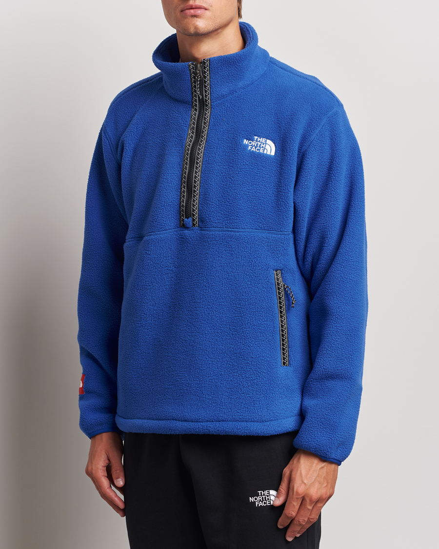 Mies |  | The North Face | Fleeski 1/4 Zip Pullover Blue