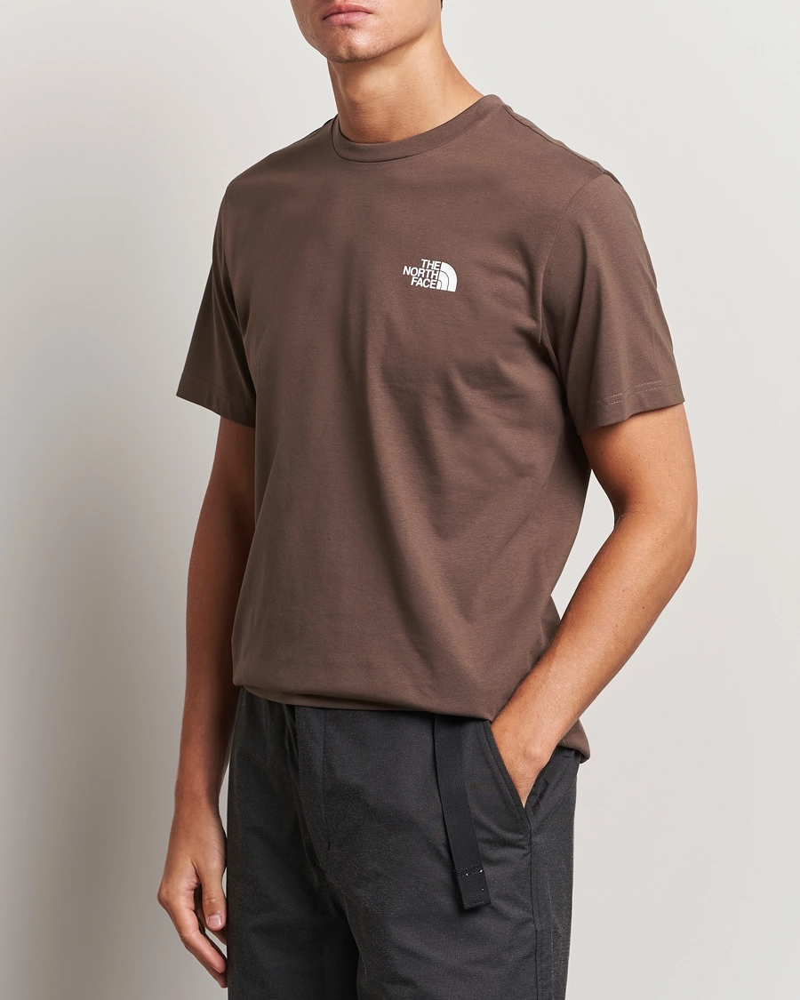 Mies |  | The North Face | Simple Dome Tee Dark Brown