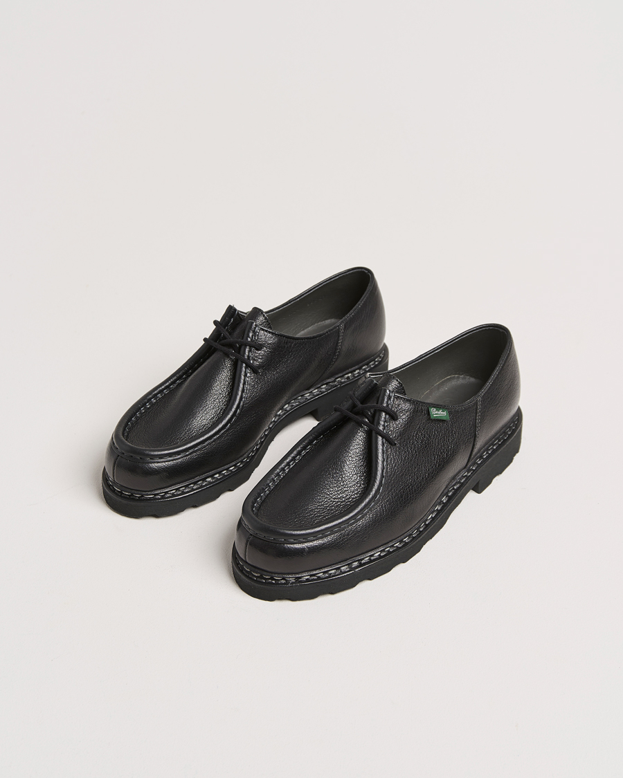 Mies |  | Paraboot | Michael Derby Black Deerskin