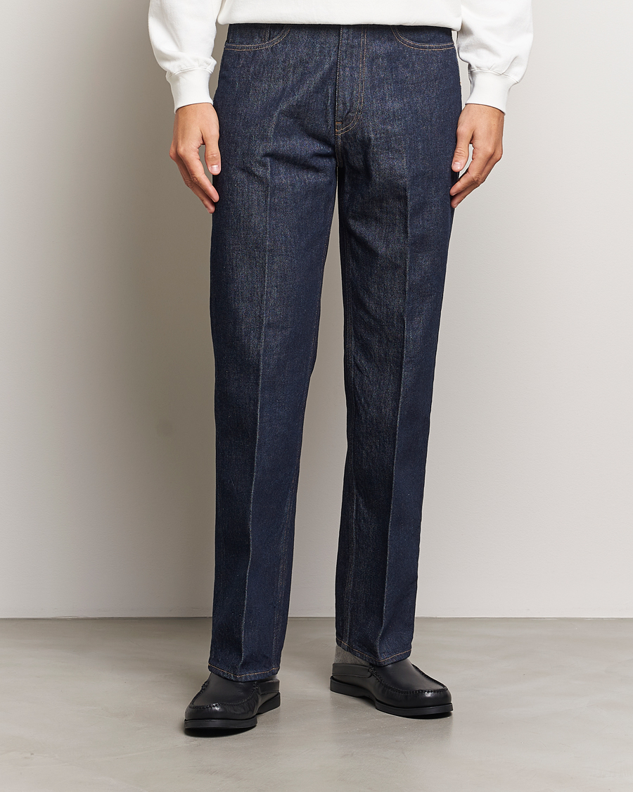 Mies |  | Auralee | Regular Fit Denim Pants Dark Indigo