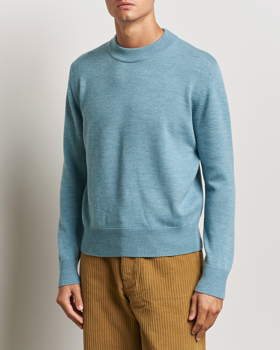 Mies |  | Sunflower | Moon Merino Crewneck Blue