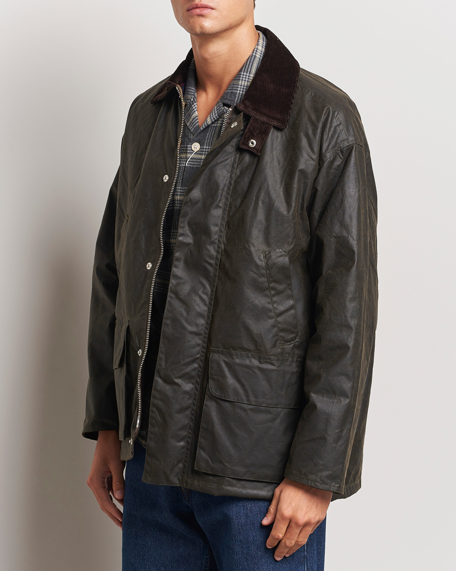 Mies |  | Sunflower | Waxed Leisure Jacket Olive