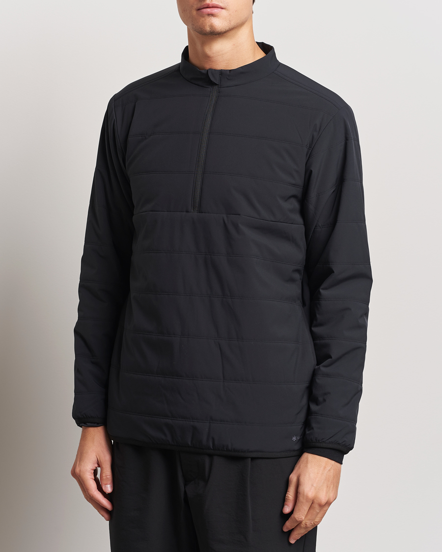 Mies |  | Snow Peak | Flexible Insulated Half Zip Black