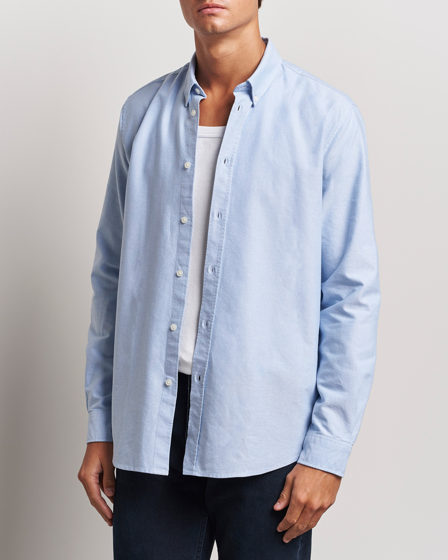 Mies |  | Samsøe Samsøe | Saliam Oxford Shirt Oxford Blue