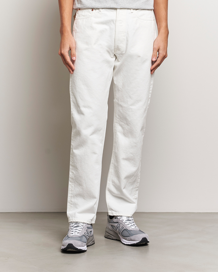 Mies |  | orSlow | Straight Fit 105 Selvedge Jeans White