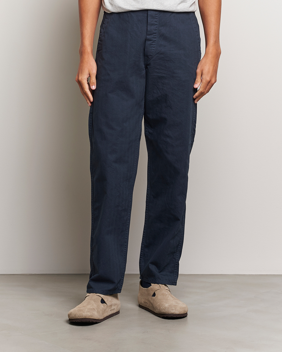 Mies |  | orSlow | French Work Pants Navy