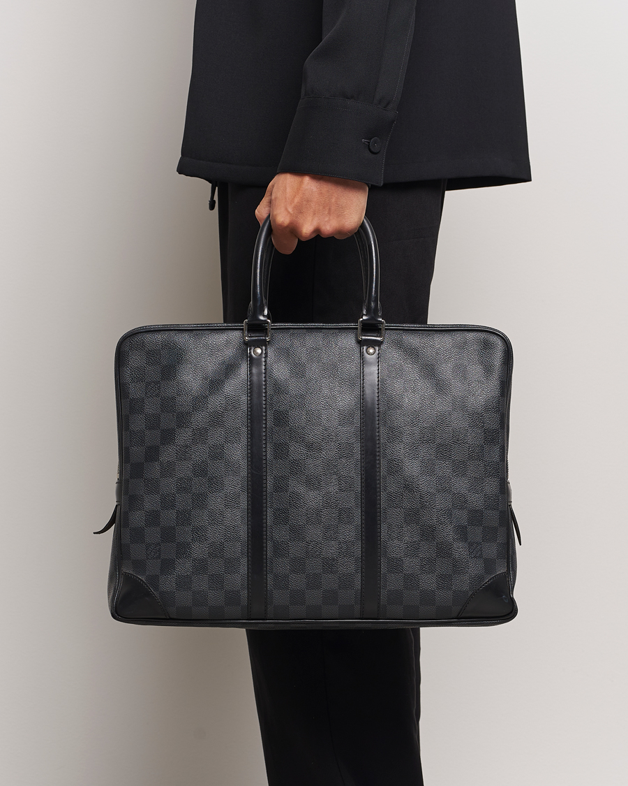 Mies | Pre-owned Asusteet | Louis Vuitton Pre-Owned | Porte-Documents Voyage Briefcase Damier Graphite