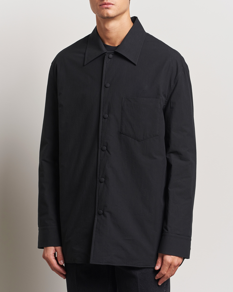 Mies |  | Lanvin | Padded Overshirt Black