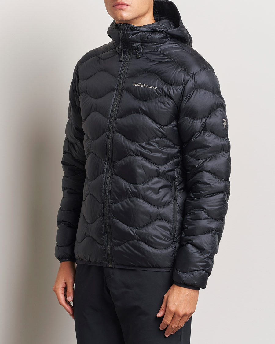 Mies |  | Peak Performance | Helium Down Hooded Jacket Black