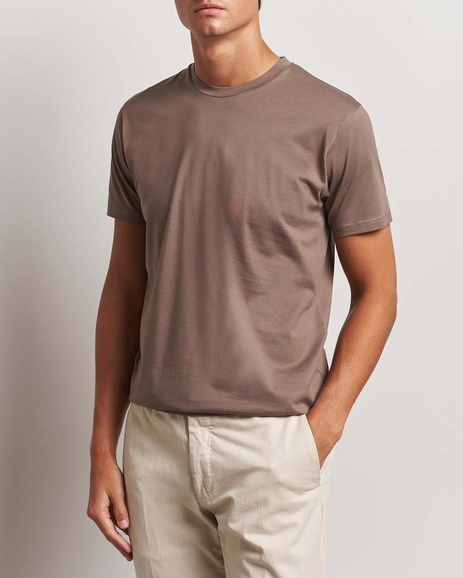 Mies |  | Sunspel | Riviera Organic Tee Cedar