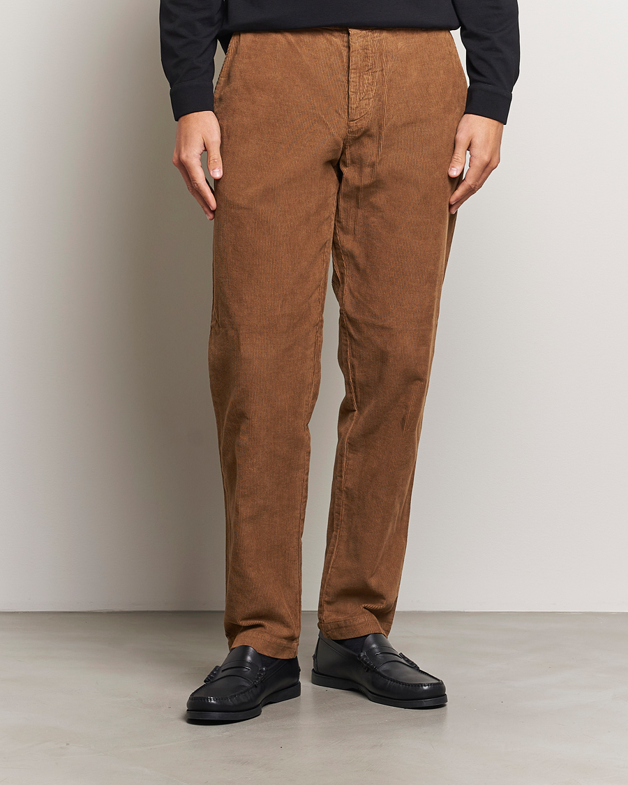 Mies |  | Sunspel | Corduroy Chore Trousers Sandstone