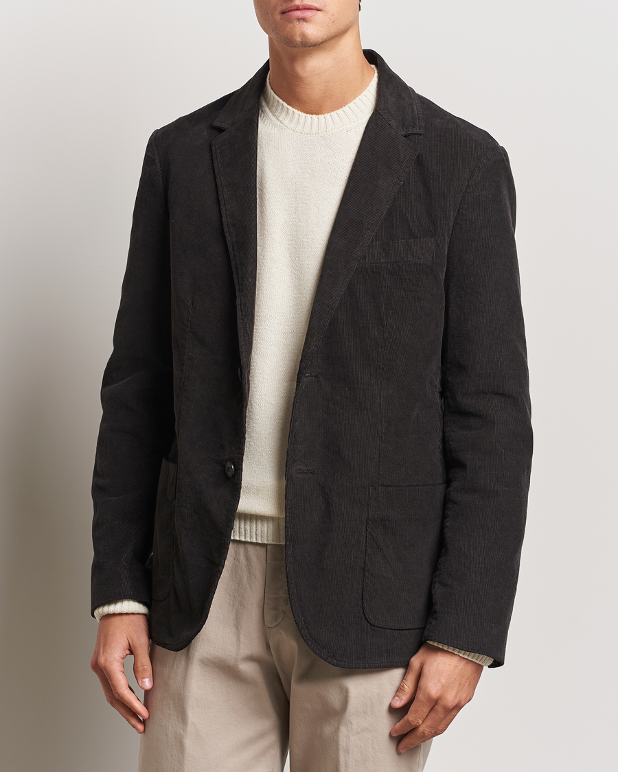 Mies |  | Sunspel | Relaxed Corduroy Blazer Coffee