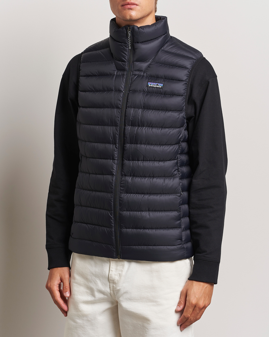 Mies | Active | Patagonia | Down Sweater Vest Black