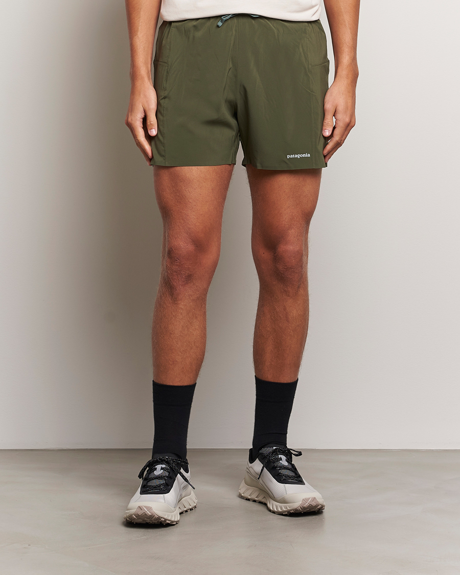 Mies | Shortsit | Patagonia | Strider Pro Shorts 5inch Pine Needle Green