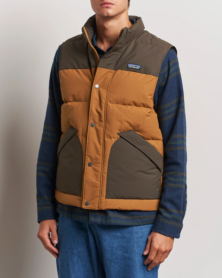 Mies | Syystakit | Patagonia | Downdrift Vest Brown