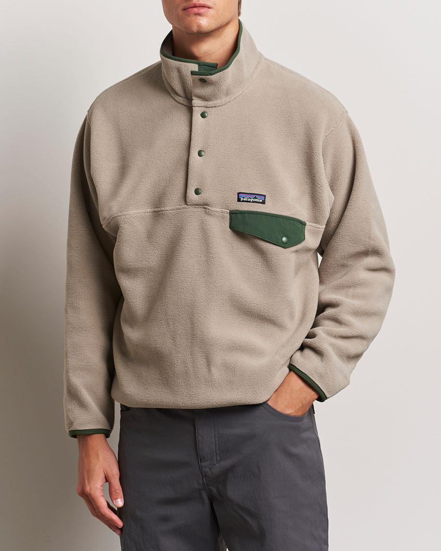 Mies | Vaatteet | Patagonia | Synch Snap T Half Zip Fleece Seabird Grey