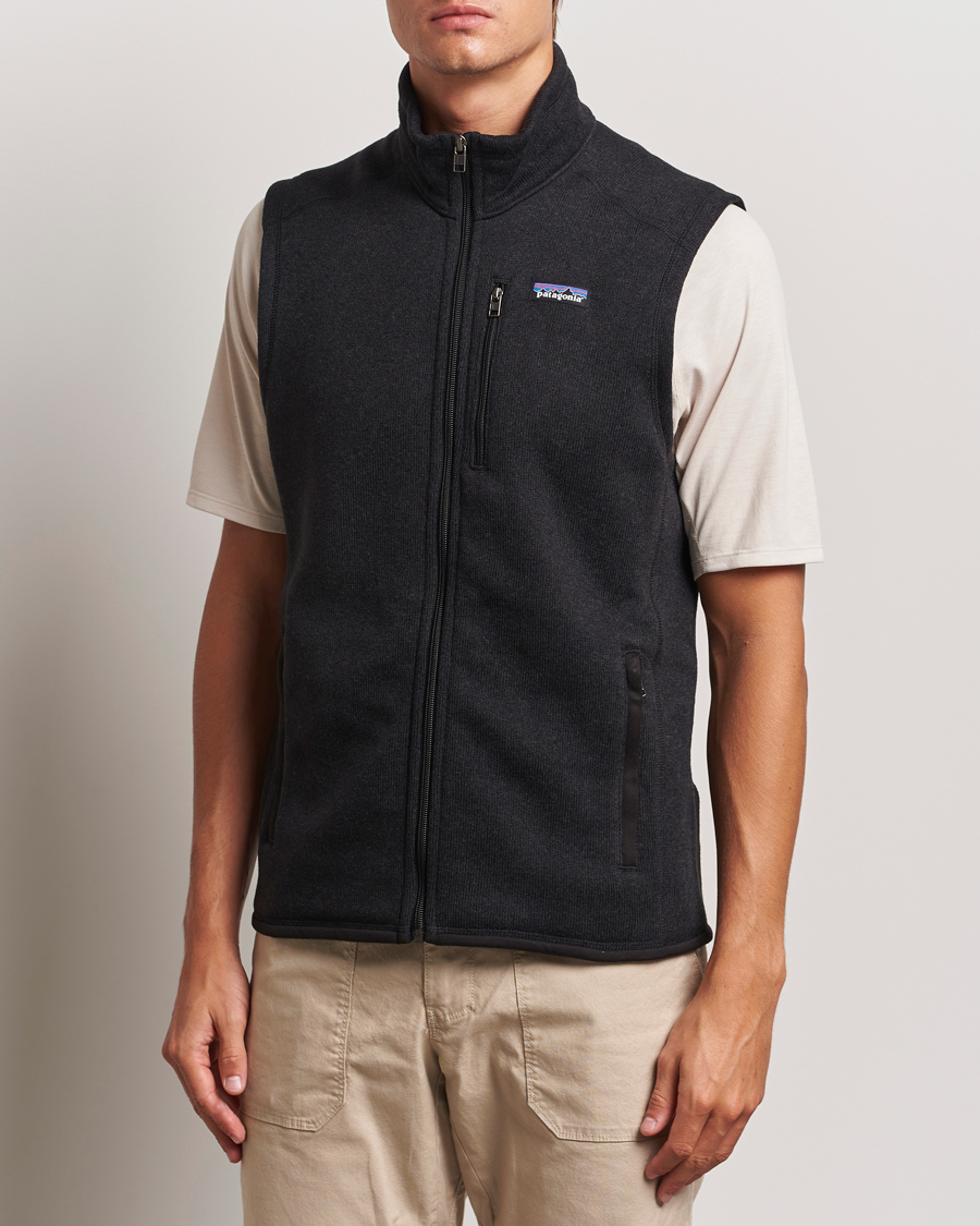 Mies | Active | Patagonia | Better Sweater Vest Black