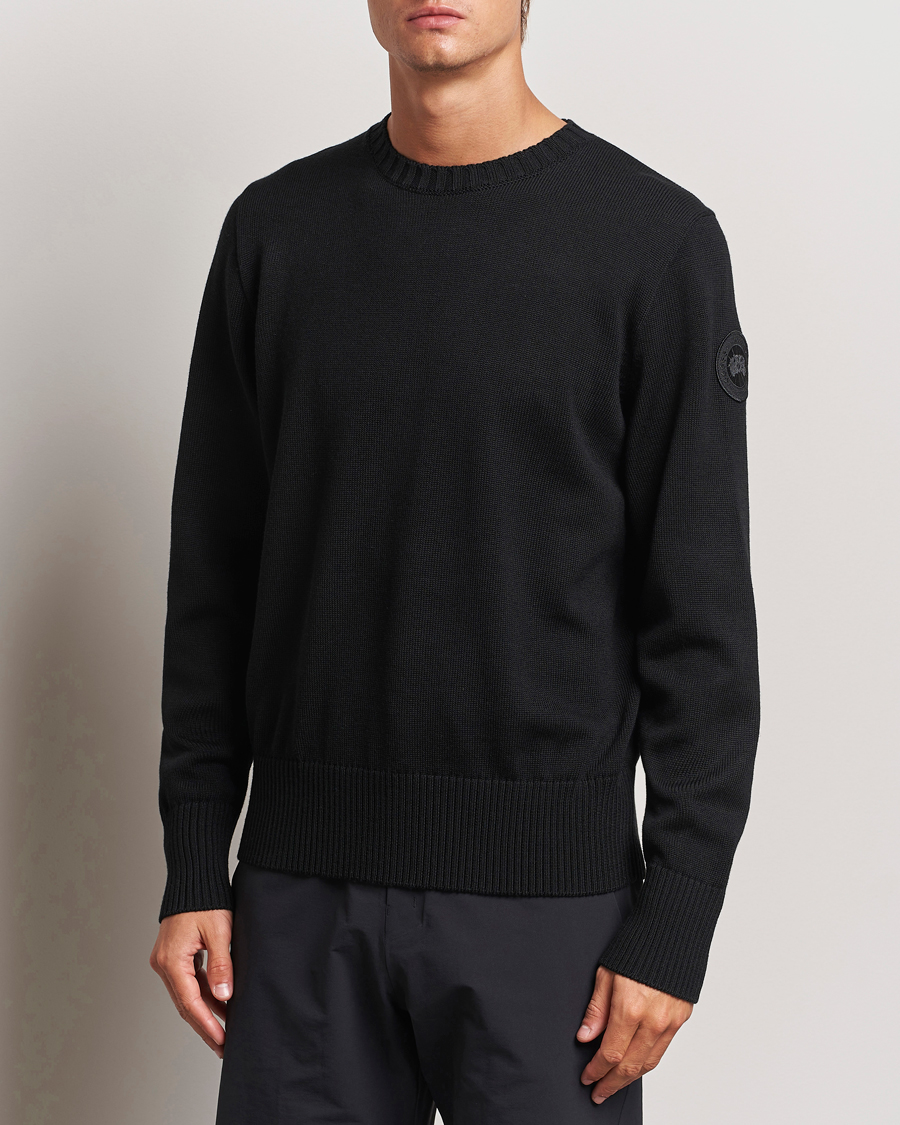 Mies |  | Canada Goose Black Label | Canada Goose Rosseau Crew Neck Black