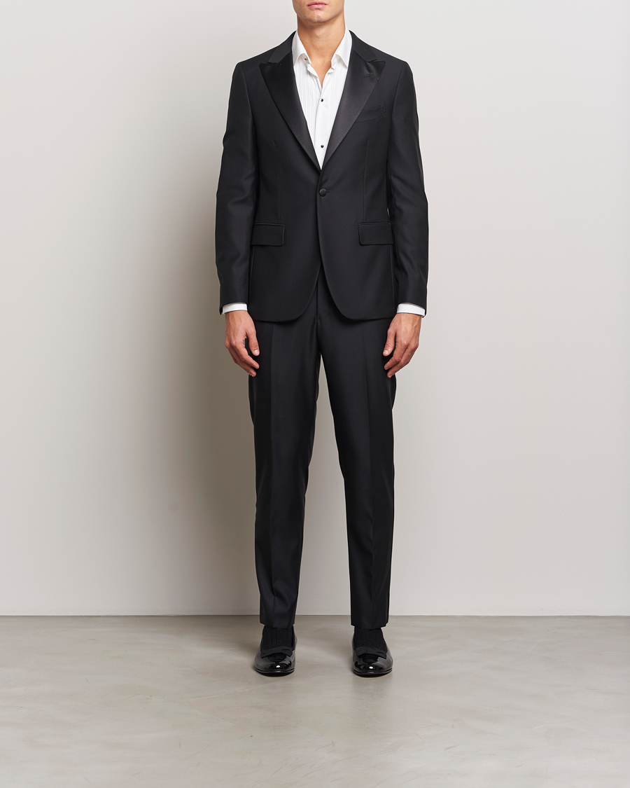 Mies |  | Boglioli | Milano Single Breasted Tuxedo Black