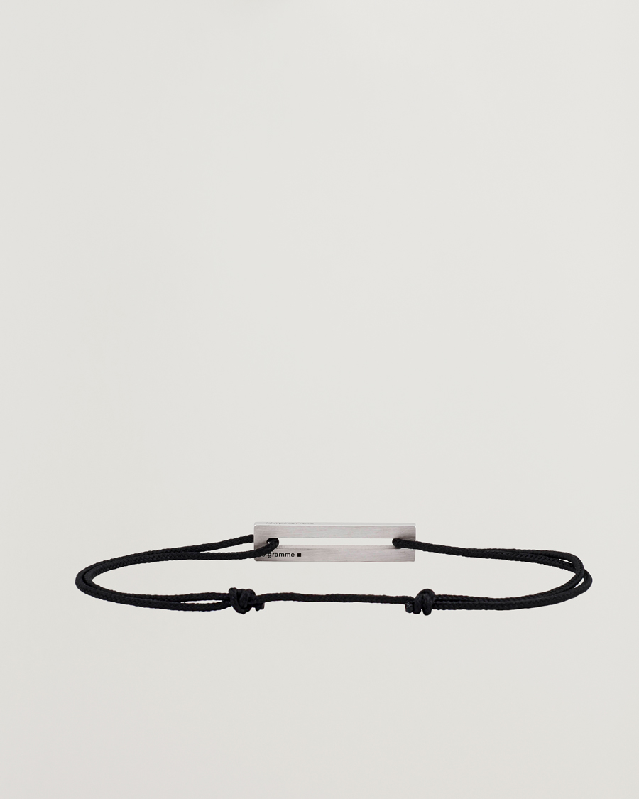 Mies |  | LE GRAMME | Lacquered Cord Bracelet Green