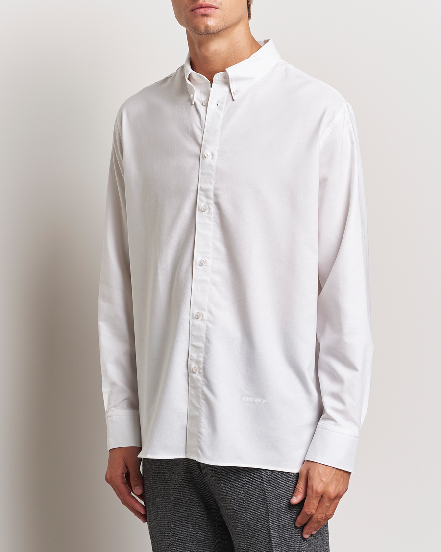 Mies |  | J.Lindeberg | Regular Stretch Oxford Shirt White