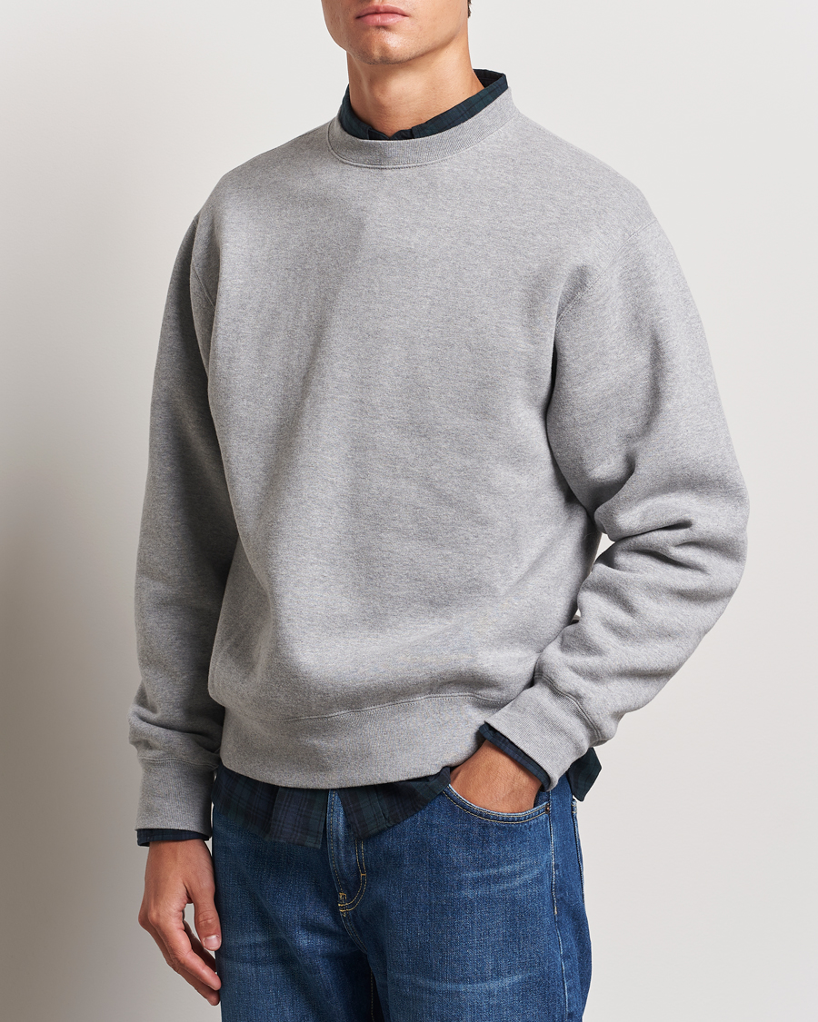 Mies |  | BEAMS PLUS | Japanese Cotton Sweatshirt Grey