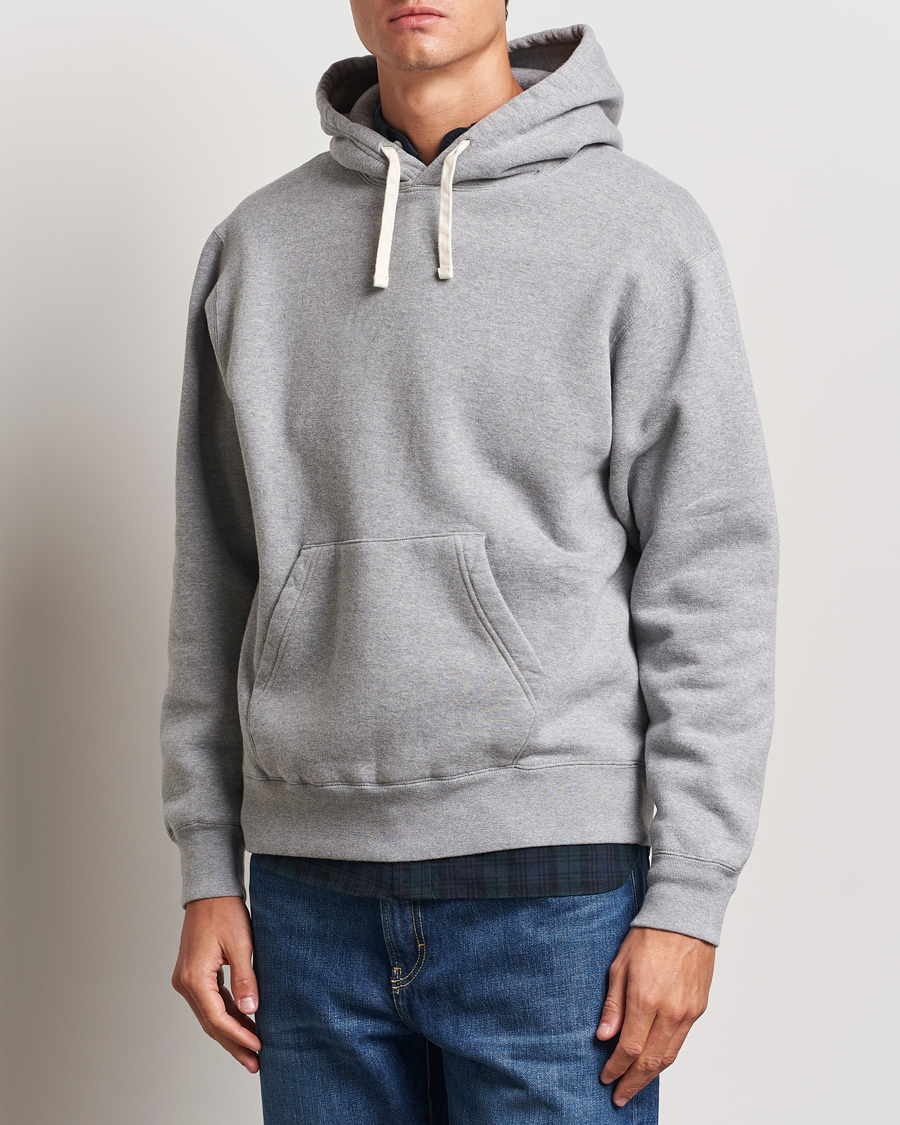 Mies |  | BEAMS PLUS | Japanese Cotton Hoodie Grey