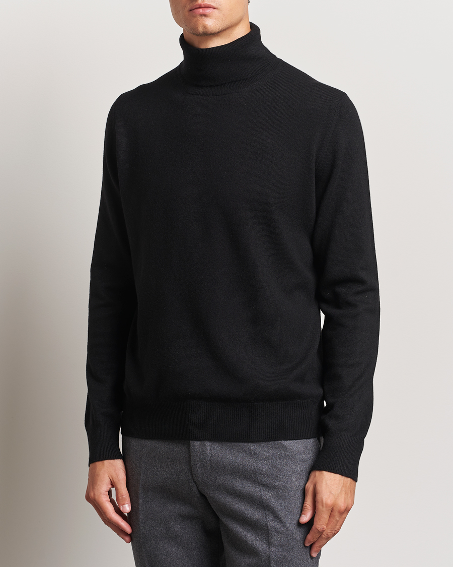 Mies |  | Gran Sasso | Wool/Cashmere Rollneck Black