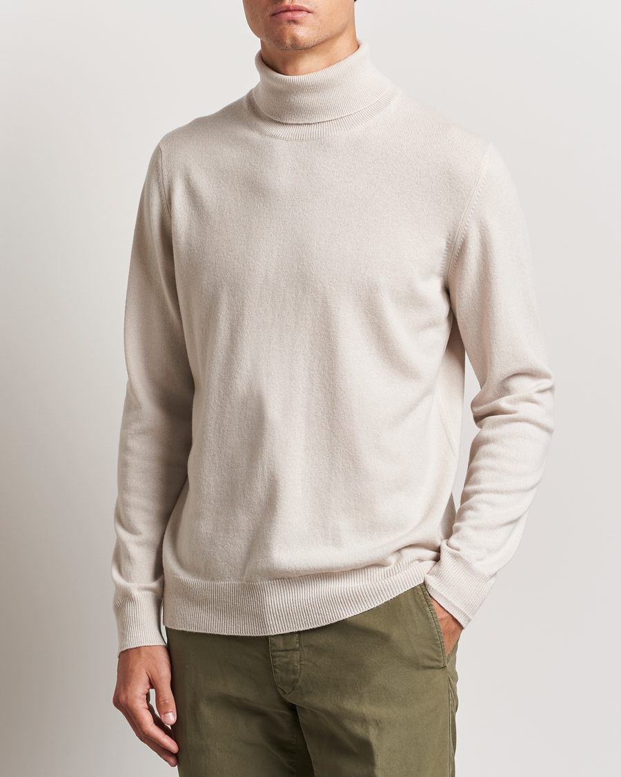 Mies |  | Gran Sasso | Wool/Cashmere Rollneck Cream