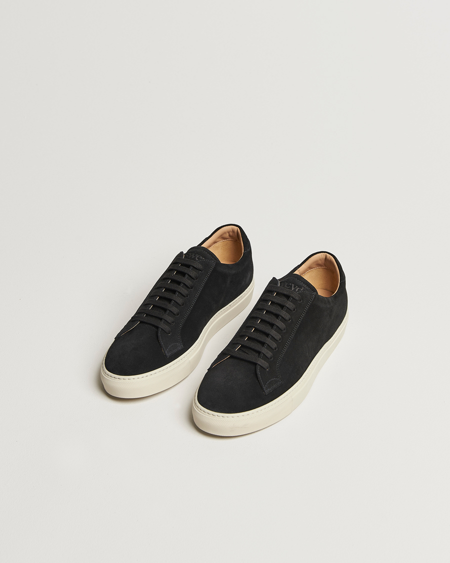 Mies | Tennarit | Sweyd | 055 Suede Sneaker Black